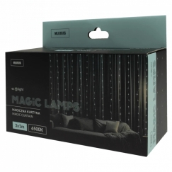 Eco Light Miracle Curtain 200LED 3m*1m 6500K, DC5V