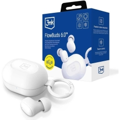 Аксессуары 3Mk для наушников - 3mk FlowBuds 6.0 Белый