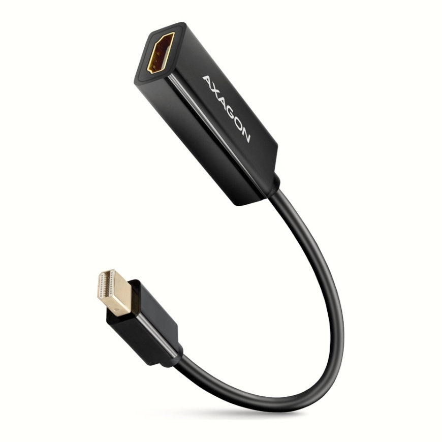 Axagon RVDM-HI14N видео кабель адаптер 0,15 m Mini DisplayPort HDMI Черный