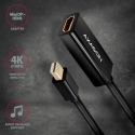 Axagon RVDM-HI14N videokaapeli-adapteri 0,15 m Mini DisplayPort HDMI Musta Axagon RVDM-HI14N videokaapeli-adapteri 0,15 m Mini DisplayPort HDMI Musta