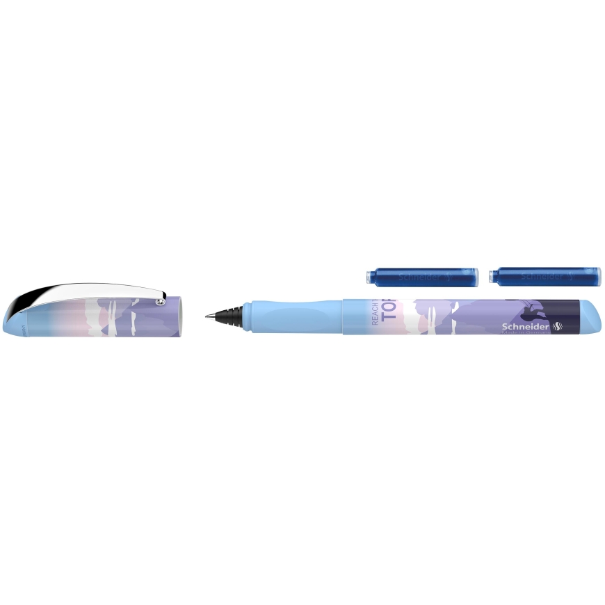 SCHNEIDER Inx Sportive Pen, plastic purple body, in blister – 2