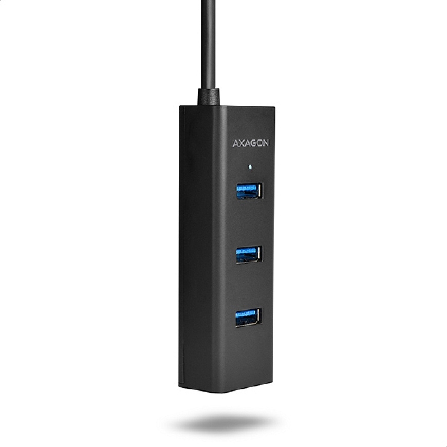 Axagon HUE-S2BP keskitin USB 3.2 Gen 1 (3.1 Gen 1) Type-A 5000 Mbit/s Musta – 3