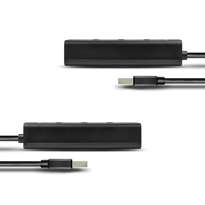 Axagon HUE-S2BP sąsajos šakotuvas USB 3.2 Gen 1 (3.1 Gen 1) Type-A 5000 Mbit/ai Juoda – 5