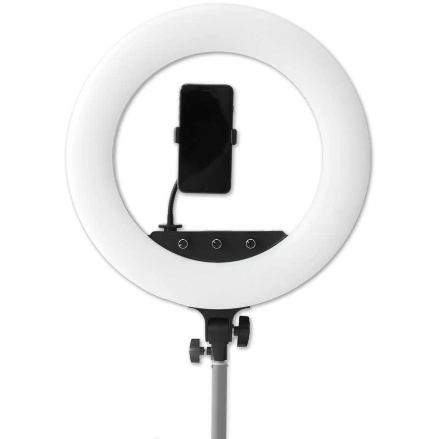 Valgustusseade - Caruba RGB Ring Vlogger 18" LED komplekt 9800 Lumenit Roosa – 2