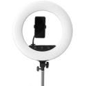 Apgaismojuma iekārta - Caruba RGB Apaļais Vlogger 18" LED komplekts 9800 Lūmeni Rozā Apgaismojuma iekārta - Caruba RGB Apaļais Vlogger 18" LED komplekts 9800 Lūmeni Rozā