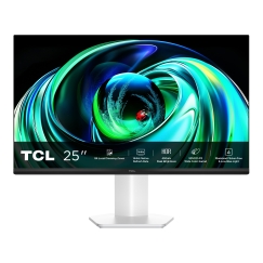 TCL 25G54 монитор для ПК 63,5 cm (25") 1920 x 1080 пикселей Full HD QLED Белый