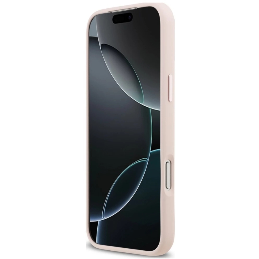 Чехол Karl Lagerfeld Silicone Choupette Metal Pin для iPhone 18 Pro Max / 17 Pro Max розовый – 5