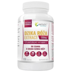 Wish Pharmaceutical Ruusupuniksetti 200mg Ravintolisä 120 Purutablettia