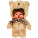 MONCHHICHI Pehmoleluapina karupuvussa, 20 cm
