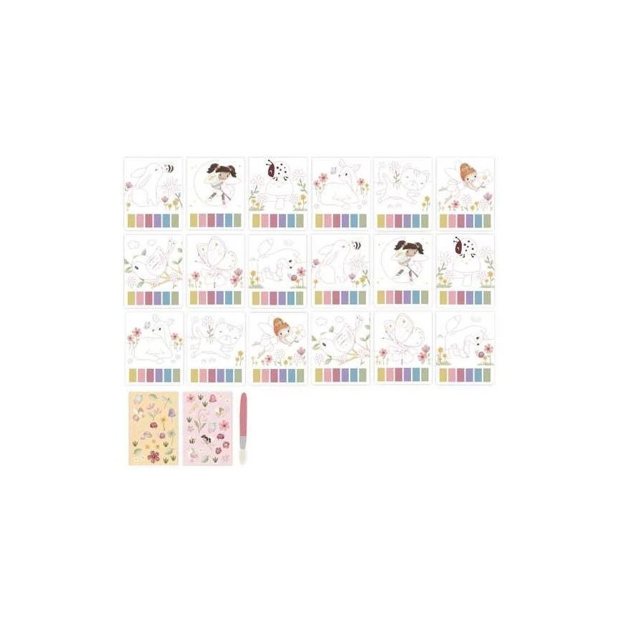 Little Dutch Vanduo paint set "Rose and Fairy Garden" – 2