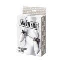 "Toyfa Anonymo" plugs, PU leather, with print, 19.5 cm "Toyfa Anonymo" plugs, PU leather, with print, 19.5 cm