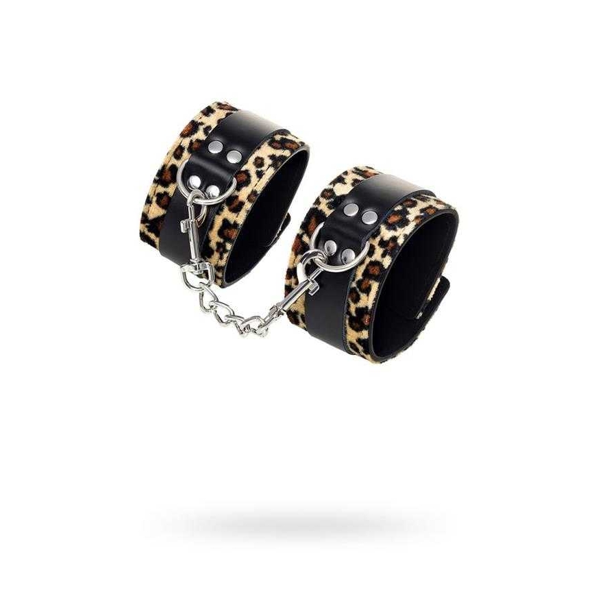 "Toyfa Anonymo" plugs, PU leather, with print, 19.5 cm – 3