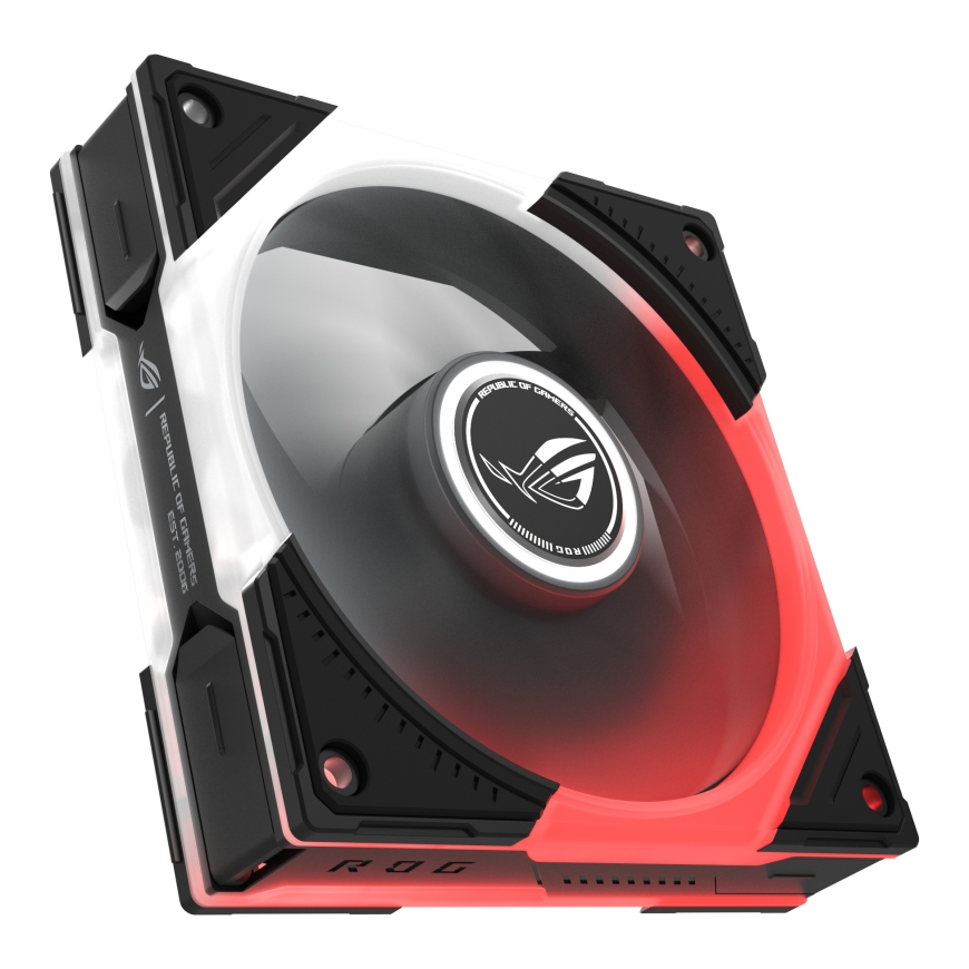 ASUS ROG Eurux GR120 ARGB Reverse Fan - Single Pack Tietokonekotelo Tuuletin 12 cm Musta, Valkoinen – 2