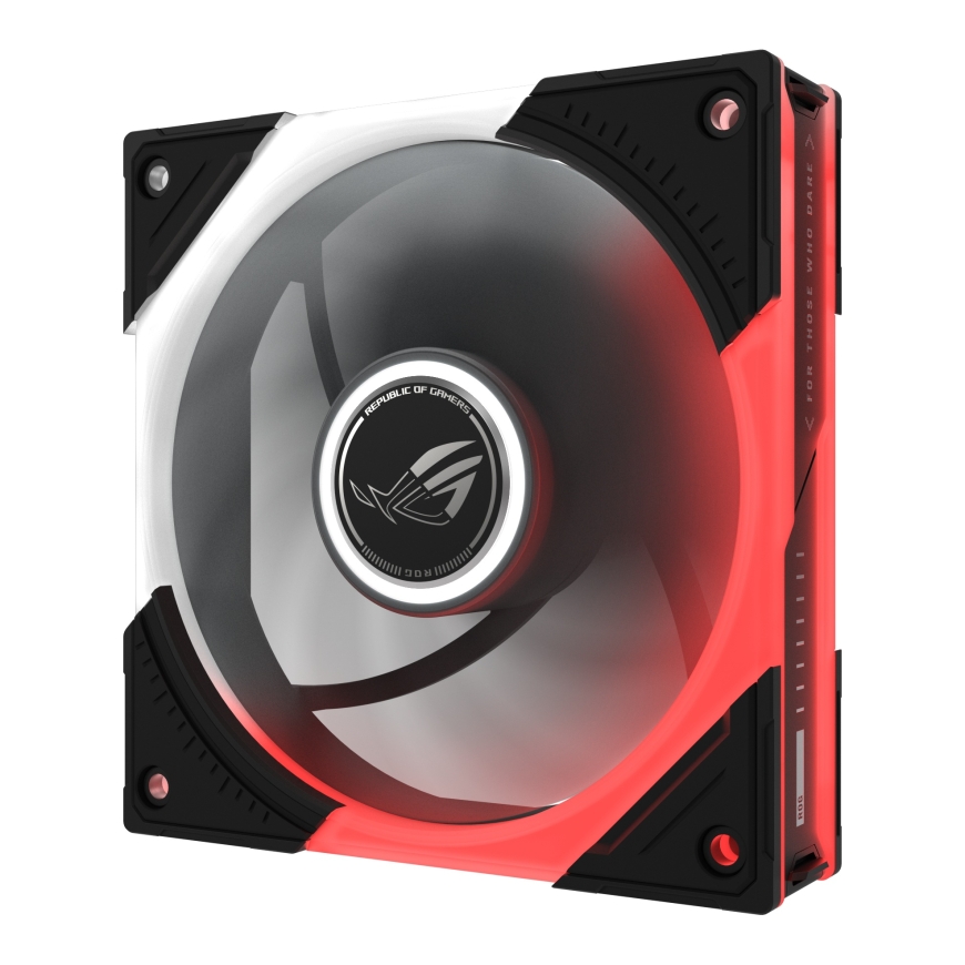 ASUS ROG Eurux GR120 ARGB Reverse Fan - Single Pack Kompiuterio korpusui Ventiliatorius 12 cm Juoda, – 5