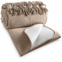 Eurofirany MH/CHON/ROŽĖS 170X210 Light Beige Bedspread Eurofirany MH/CHON/ROŽĖS 170X210 Light Beige Bedspread