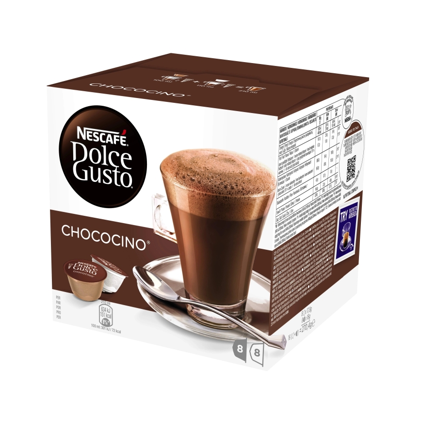 Nescafe Dolce Gusto Chococino Šokolādes kapsulas 256g 16 kapsulas – 2