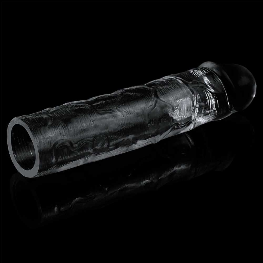 Lovetoy Clear Silicone Penis Sleeve 19 cm – 5