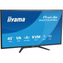 iiyama ProLite X4373UHSU-B2 computer monitor 108 cm (42.5") 3840 x 2160 pixels 4K Ultra HD LED Black