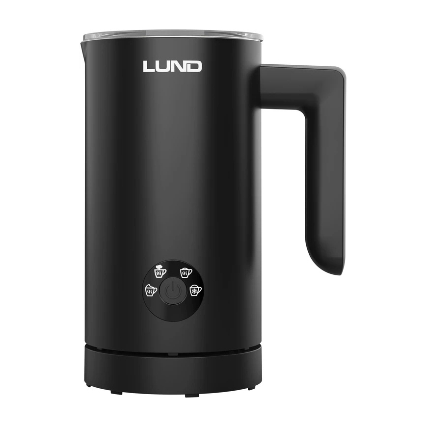 Lund Toya Sa Poland Piena putotājs | melns | 500 W | 150 ml putošanai | 300 ml sildīšanai (68471) – 2