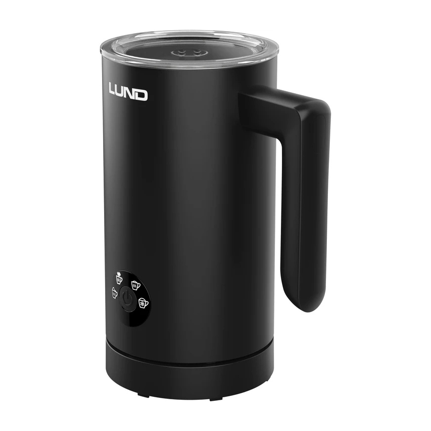 Lund Toya Sa Poland Milk Frother | black | 500 W | 150 ml for frothing | 300 ml for heating (68471) – 3