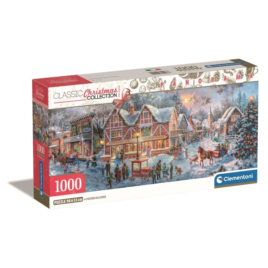 Clementoni Puzzle 1000 gab. - Ziemassvētki