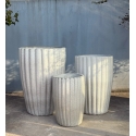 Mondex HEVRA 3 keramikas pārklāju komplekts 46x46x68cm 38x38x58cm 29x29x44cm Mondex HEVRA 3 keramikas pārklāju komplekts 46x46x68cm 38x38x58cm 29x29x44cm
