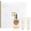 Rinkinys moterims Dolce & Gabbana Devotion (EDP 100 ml, dušo gelis 50 ml, kūno losjonas 50 ml)