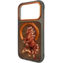 NIMMY case MAGNETIC FANTASY ANIMAL HORSE, compatible with MagSafe, designed for IPHONE 18 Pro Max/17 Pro Max, orange NIMMY case MAGNETIC FANTASY ANIMAL HORSE, compatible with MagSafe, designed for IPHONE 18 Pro Max/17 Pro Max, orange
