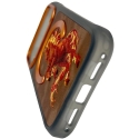 NIMMY-kuori MAGNETIC FANTASY ANIMAL HORSE, yhteensopiva MagSafen kanssa, suunniteltu IPHONE 18 Pro Max/17 Pro Max, oranssi