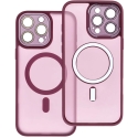 Oem Dėklas na Xiaomi Redmi 17 4G / 5G Variete Mag Cover zgodne su MagSafe violetinė