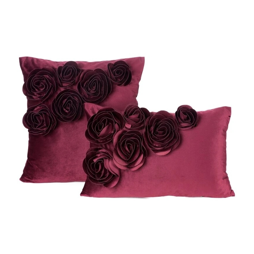 Eurofirany CHP/FLORES/1 45X45 bordo – 2