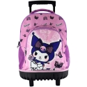 Reisi Manenti Hello Kitty Kuromi lilla troller 44 cm Reisi Manenti Hello Kitty Kuromi lilla troller 44 cm