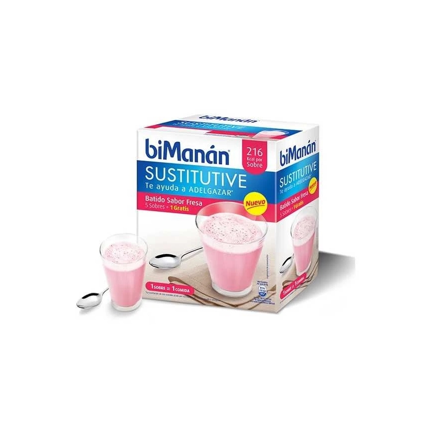 Bimanán Strawberry Substitute Cocktail 5+1 pcs