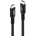 USB Kaabel - Lindy 32027 2 M USB-C kuni USB-C 100 W Kaabel Must