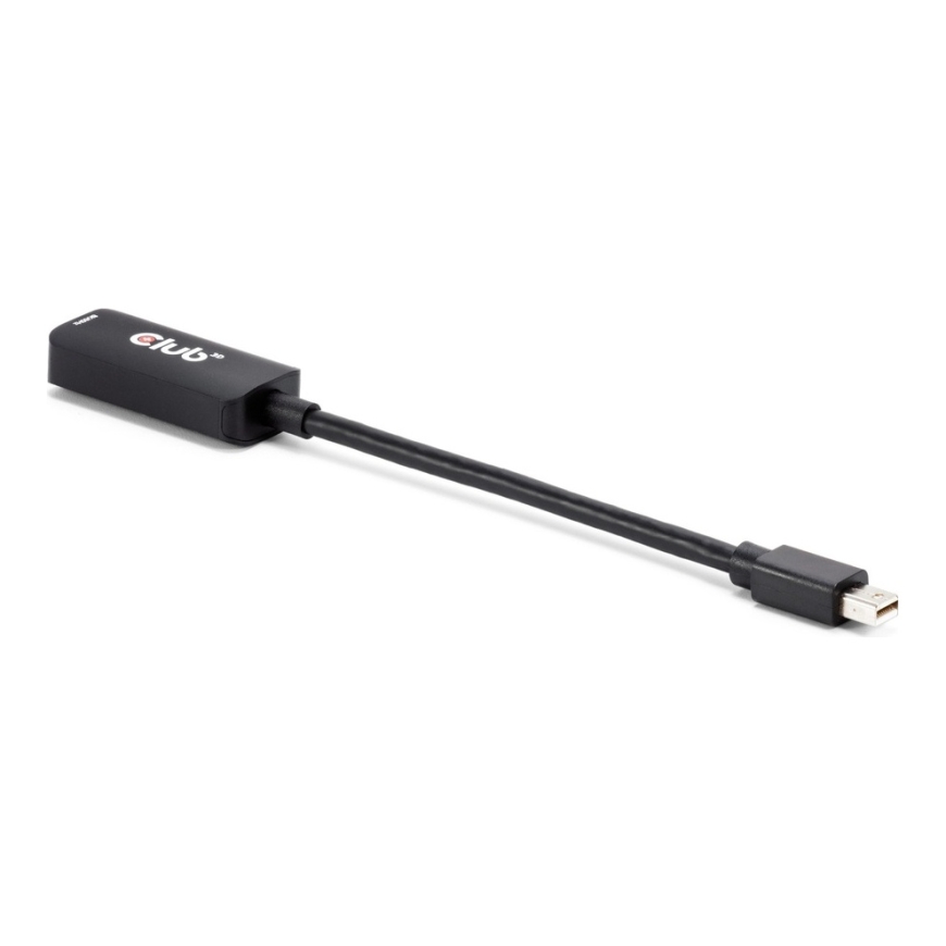 CLUB3D Mini DisplayPort™ 1.4 to HDMI™ 8K60Hz M/F Adapter