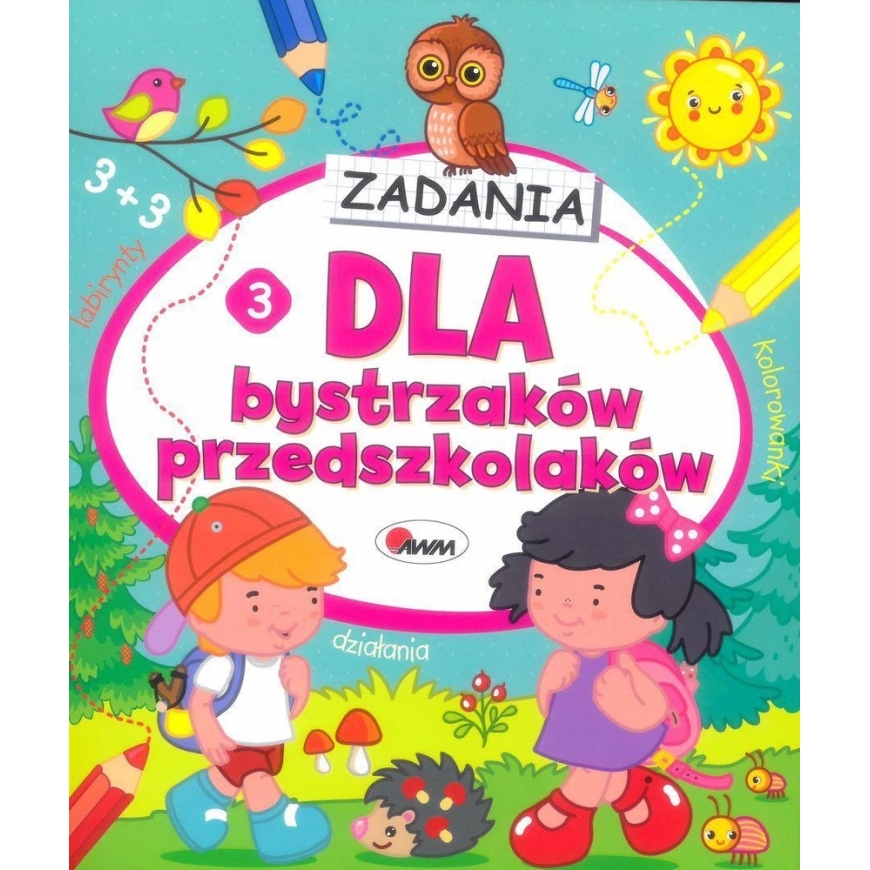 AWM Morex Grāmata priekšskolas ģēnijiem 3new 11637 – 2
