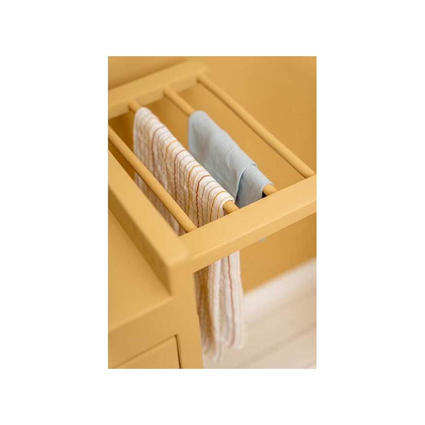 Little Dutch kääreet 70 x 70 'Vintage Sunny Stripes & Pure Soft Sininen' – 3