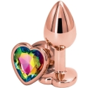 Ns novelties GALINĖ TURTAS ROSE GOLD HEART S RAINBOW Ns novelties GALINĖ TURTAS ROSE GOLD HEART S RAINBOW