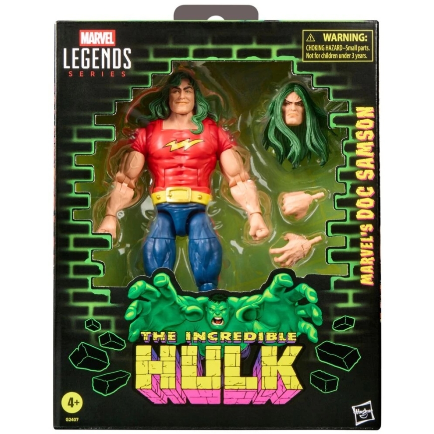 Hasbro Marvel Legends seeria Näljakas Hulk Marveli DOC Samsoni kuju 15 cm – 2