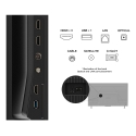 TCL P6K 43P6K televizorius 109,2 cm (43") 4K Ultra HD Smart TV „Wi-Fi“ Metalinis