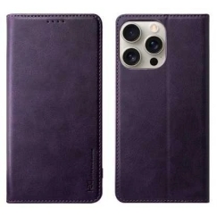 HDD Magnetic Wallet Case Samsung A576 A57 5G purpursarkans