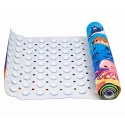 Lean Toys Neslystantis vonios kilimėlis su siurbtukais, įvairiaspalvis, 100 × 40 cm Lean Toys Neslystantis vonios kilimėlis su siurbtukais, įvairiaspalvis, 100 × 40 cm