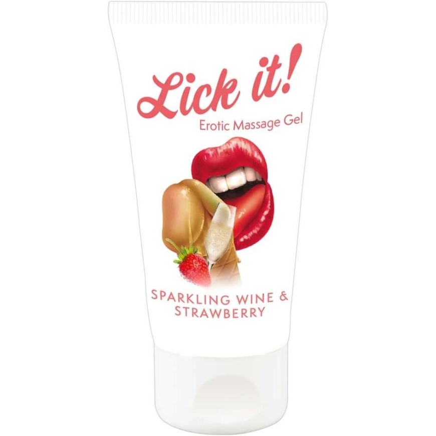 Lick It Palaižyk! Vynas-Braškis 50 ml