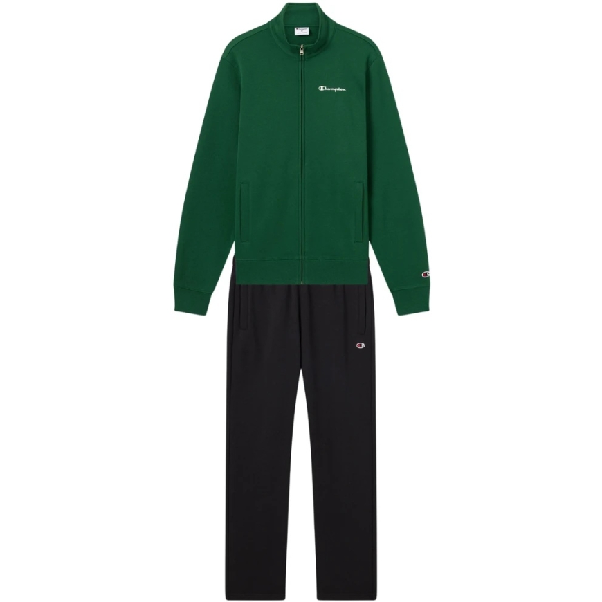 Men's sports tracksuit Champion Sweatsuit green-black 221786 GS559 (2XL) – 2