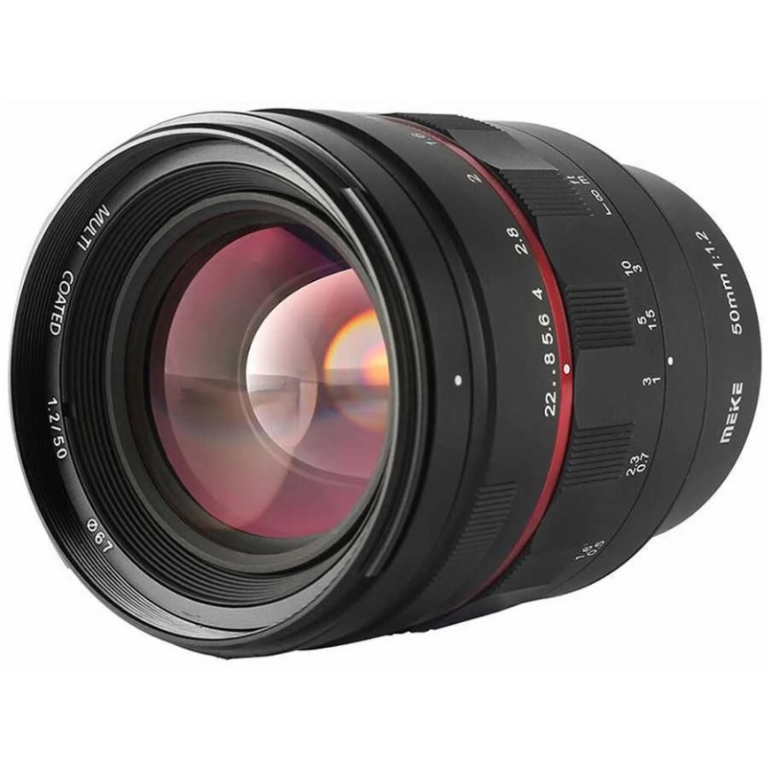 Objektiiv - Meike MK 50mm F1.2 Canon EF Mount Manual Focus Lens – 2