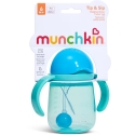 MUNCHKIN mokomasis puodelis su šiaudeliu TIP & SIP, mėlynas, 6 mėn+, 207 ml, 90646P MUNCHKIN mokomasis puodelis su šiaudeliu TIP & SIP, mėlynas, 6 mėn+, 207 ml, 90646P