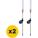 Eko Light „Telforceone“ komplekt „Forever Light“ päikese LED lamp SUNARI FLS-72 kristalllamp, ümar, 3000K, 600mAh, 0,72Wh, Ni-MH Eko Light „Telforceone“ komplekt „Forever Light“ päikese LED lamp SUNARI FLS-72 kristalllamp, ümar, 3000K, 600mAh, 0,72Wh, Ni-MH