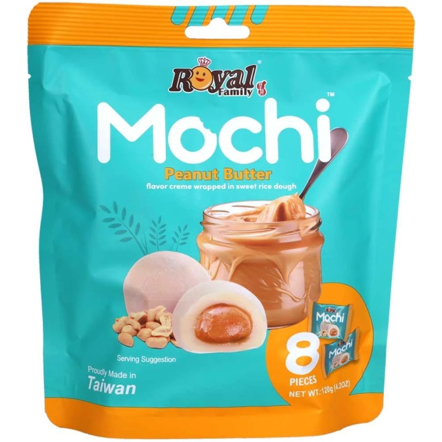 Močiai ROYAL FAMILY, maapähkli võie maitsega, 120 g