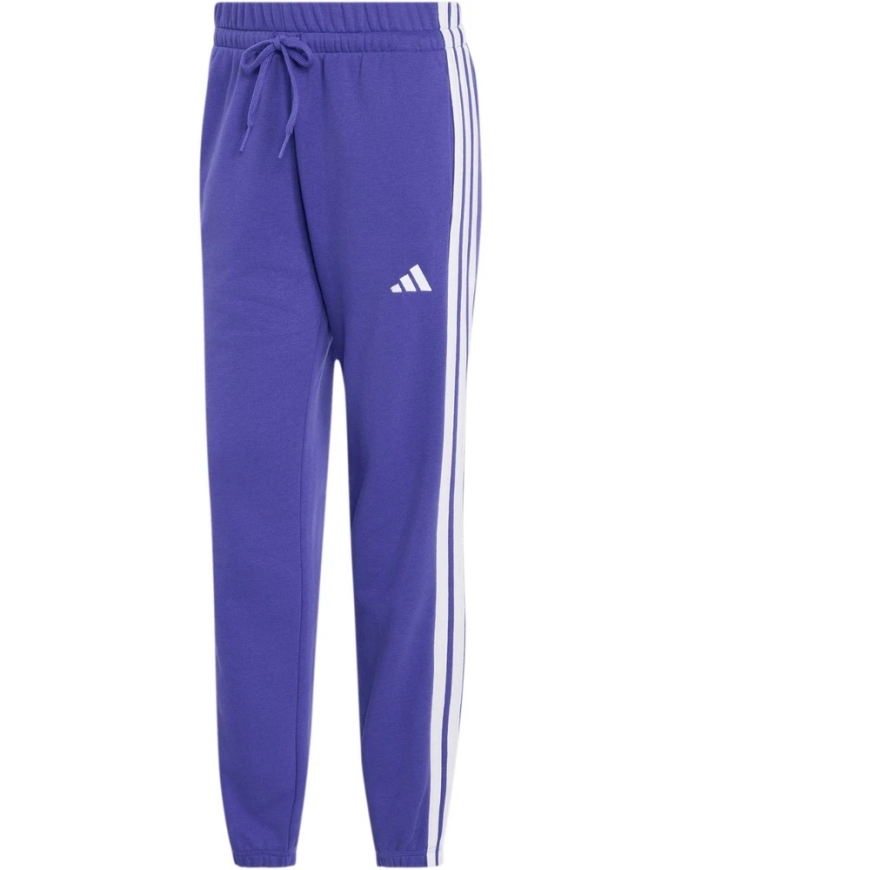 adidas Essentials 3-Stripes French Terry Cuffed bikses sievietēm purpura KF8340 (S)