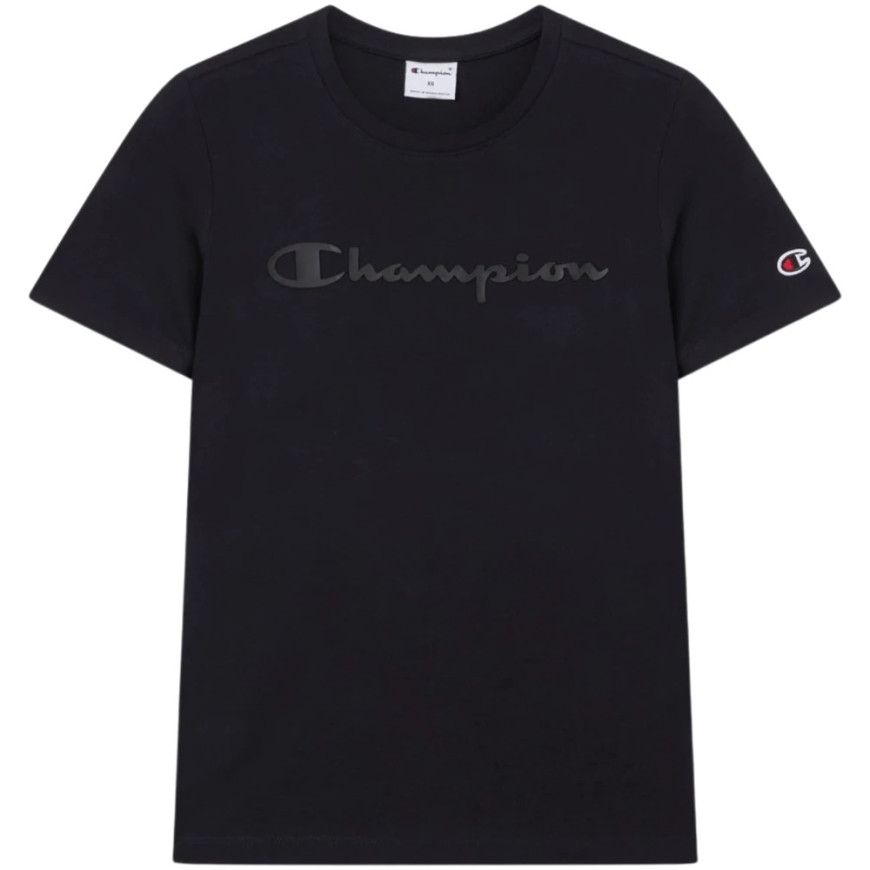 Moteriški marškinėliai Champion Short Sleeve juoda 119125 KK001 (XL) – 2